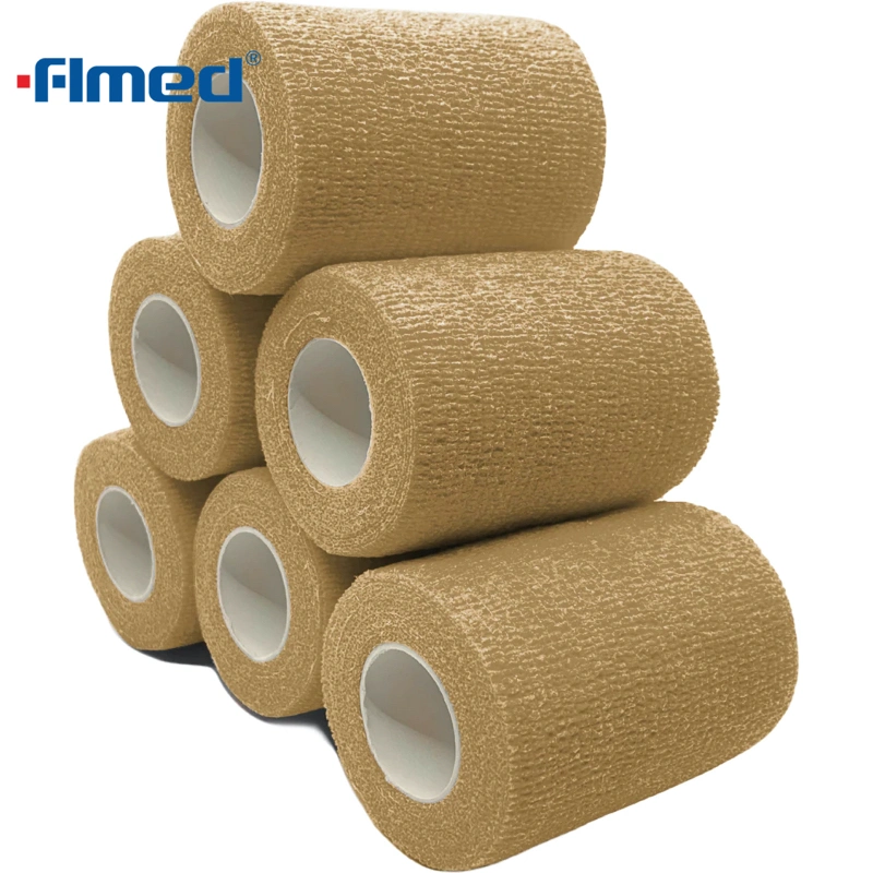 Medical Stabilizing Dressings Pop Bandag Elastic Bandage Crepe Bandage Cohesive Bandage PBT Bandage